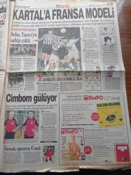 Hürriyet Gazetesi - 23 Temmuz 1998 - Eva Herzigova'nın Çöküşü - Huysuz Virjin - Beyazıt Öztürk - Beşiktaş'a Fransa Modeli - DYP'li Eski Bakan Ömer Barutçu Tansu Çiller'in Malvarlığını Soruşturma Komisyonunda Üyelere Ağza Alınmaz Küfürler Savurdu - başbakan Mesut Yılmaz Avrupa Birliği İçin Türkiye'ye Destek Veren İspanya Başbakanı Jose Maria Aznar'a Teşekkür Etti