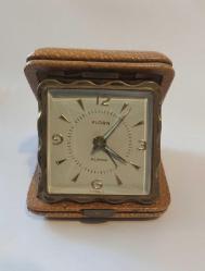 SEYEHAT SAATİ, Alman Malı, Antika Kurmalı Alârmlı Seyahat Saati, Saati Bakım Yapılmalı, Alârm çalışıyor., KOLEKSİYONLUK..