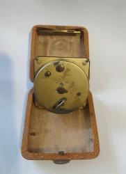 SEYEHAT SAATİ, Alman Malı, Antika Kurmalı Alârmlı Seyahat Saati, Saati Bakım Yapılmalı, Alârm çalışıyor., KOLEKSİYONLUK..