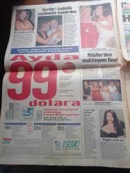 Hürriyet Gazetesi - 18 Temmuz 1998 -  İslamcı Feminist Yorumcu Konca Kuriş'i  Hizbullah Kaçırdı - Fırıldak Kubi'yi Yakan Kaçamak - Fazilet Partisi Lideri Recai Kutan Turgut Özal'ın İzindeyiz - İstanbul Büyükşehir Belediye Başkan Adayı Adnan Polat Aleviyim İstanbul'un Kalbiyim -Ebru Gündeş Serdar Ortaç'ı Kadınlık Cazibemle Kandırdım - Yalova ANAP'ta Cinsel Taciz - Bülent Uygun - Trabzonspor Teknik Direktörü Gordon Milne Pes Ettirdi