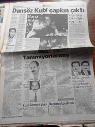 Hürriyet Gazetesi - 18 Temmuz 1998 -  İslamcı Feminist Yorumcu Konca Kuriş'i  Hizbullah Kaçırdı - Fırıldak Kubi'yi Yakan Kaçamak - Fazilet Partisi Lideri Recai Kutan Turgut Özal'ın İzindeyiz - İstanbul Büyükşehir Belediye Başkan Adayı Adnan Polat Aleviyim İstanbul'un Kalbiyim -Ebru Gündeş Serdar Ortaç'ı Kadınlık Cazibemle Kandırdım - Yalova ANAP'ta Cinsel Taciz - Bülent Uygun - Trabzonspor Teknik Direktörü Gordon Milne Pes Ettirdi
