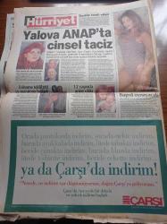Hürriyet Gazetesi - 18 Temmuz 1998 -  İslamcı Feminist Yorumcu Konca Kuriş'i  Hizbullah Kaçırdı - Fırıldak Kubi'yi Yakan Kaçamak - Fazilet Partisi Lideri Recai Kutan Turgut Özal'ın İzindeyiz - İstanbul Büyükşehir Belediye Başkan Adayı Adnan Polat Aleviyim İstanbul'un Kalbiyim -Ebru Gündeş Serdar Ortaç'ı Kadınlık Cazibemle Kandırdım - Yalova ANAP'ta Cinsel Taciz - Bülent Uygun - Trabzonspor Teknik Direktörü Gordon Milne Pes Ettirdi