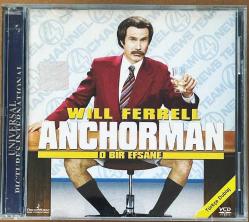 Anchorman: The Legend of Ron Burgundy (2004) Orjinal VCD Film ' Will Ferrell '