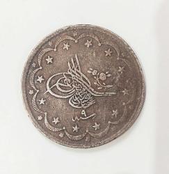 1255 S.Abdülmecid Dönemi Gümüş Mecidiye 20 Kuruş ..