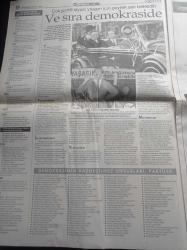 Hürriyet Cumhuriyet Özel Gazetesi - 29 Ekim 1998 - Cumhuriyet Böyle Kuruldu - Gazi Mustafa Kemal Atatürk - İlk Cumhurbaşkanı Seçildi - Kadıdan Kadın Yargıça - Çok Partili Siyasi Yaşam - 75 Yılda 55 Hükümet - Adnan Menderes - 75 Yılın Futbol Hikayesi - Medreseden Okula - Celal Bayar - Edebiyat Cumhuriyeti - Demokrat Parti - Türkiye İşçi Partisi - Kenan Evren