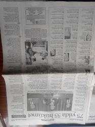 Hürriyet Cumhuriyet Özel Gazetesi - 29 Ekim 1998 - Cumhuriyet Böyle Kuruldu - Gazi Mustafa Kemal Atatürk - İlk Cumhurbaşkanı Seçildi - Kadıdan Kadın Yargıça - Çok Partili Siyasi Yaşam - 75 Yılda 55 Hükümet - Adnan Menderes - 75 Yılın Futbol Hikayesi - Medreseden Okula - Celal Bayar - Edebiyat Cumhuriyeti - Demokrat Parti - Türkiye İşçi Partisi - Kenan Evren