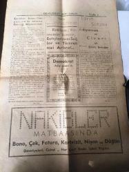 ADIYAMAN  DEMOKRAT ADIYAMAN  YEREL TAŞRA BASINI ----6 Nisan  1955 Yıl :1 Sayı :84--Besni de  Yol Davası Kökünden  Hal Olunuyor - Adıyaman Şairleri :Hazırlayan :Zeki Adıyaman - Şair :Abdurrahman Hicri   Gazel  --Hakikat  Acaba Mesulu  Kim ?- Çelikhan  kazası cami yaptırma  ve onarma  derneği nizamnamesi -- Tarih Sütunu Adıyaman  ve civarı   Şükrü Erdoğan --