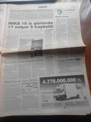 Sabah Gazetesi - 12 Ağustos 1998 - Fenerbahçe'nin Turu Kadıköy'de - Gordon Milne - Trabzonspor'un Kara Günü - Refik Erduran Tıpkı Sanatçı Woody Allen Gibi - Özal Baysal'ı Getiren Koruyor - Borsa Asya Gribi Oldu - Fazilet Cephe Kurma Peşinde - Devletin 80 Milyon Dolarını İç Etmekten 12.5 Yıl Hapse Mahkum Özal Baysal 2 Yıldır Yakalanamıyor