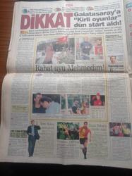 Sabah Gazetesi - 4 Aralık 1998 - Turgay Ciner Gururumu Kırdılar - Galatasaray'a Kirli Oyunlar Dün Start Aldı - Fatih Terim Hakem Çocuk Gibiydi- İtalya Abdullah Öcalan'ı Postalıyor - Sibel Can Gözaltında - Süleyman Demirel Bülent 19 Yıl Önce Nihat Erim'in Cenazesinde - Alaattin Çakıcı'ya Şartlı İade
