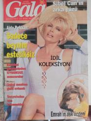 Gala Haftalık Aktüalite Sinema Tiyatro Müzik ve Magazin Dergisi - 6 Eylül 1998 - Ajda Pekkan - Özcan Deniz - Ebru Şallı - Ozan Orhon - Burak Kut - Özge Şenocak - Eren Mengi - Sevilay Öztürk - Aslı Berker - Ahmet Yalman - Mehmet Ali Erbil - Serdar Ortaç - Doğuş - Ece Erken - Ateş Çelik - Başak Sayan - Kemal Güranı - Tolga Han - Emine Ün - Cem Yılmaz - Sevda Demircan - Atıf Yılmaz - Ömer Durak - Ebru Gündeş - Emrah - Ebru Destan - Özlen Tekin - Reyhan Karaçam - Aysel Gürel - Şehrazat - Billur Kalkavan - Moran Atyas - Nermin Bezmen - Cem Feray - Salih Keçeci - Metin Kap -  Meltem Ülker - Aydın - Yüksel Uzel - Feryal Gülman - Seren Serengil - Deniz Arcak - Ceyda Eren - Cenk Torun - Yonca Evcimik - Feridun Düzağaç - Grup Gündoğarken - Jale Parıltı - Emre Saltık - Hüseyin Akpınar - Gönül Gül fotoğraf ve haberi - Tam Takım Dergi - İdil Koleksiyon