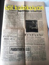 EDİRNE SESİ GAZETESİ YEREL TAŞRA BASINI ---28 EYLÜL 1963 -Edirne mize Müjdeli Haberler --Selimiye etrafı için bir milyon  zirai  yüksek  okul  Havsa -Keşan Yolu Edirne 1. sınıf  turistik  bölge ---Başbakan İsmet İnönü 'nün Edirnelilere Hitabı --Başbakan Edirne den Ayrıldı -Hamidiye  ve Urgaz Köyleri  Yola Kavuştu --Çorlu da seçim için  hazırlıklar --Koca Yusuf  ve Kırkpınar  Güreşleri Yazan :Aziz Akıncan --Bazı derneklerin  kapatılmaları isteniliyor -Gübrenin rolü Çorlu Zirai Donatım Kurumunun Çalışmaları --Ayçiçeği Küspesi :İzzettin Gökmen --