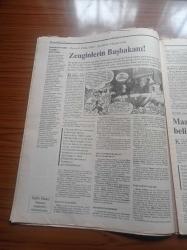 Aydınlık Gazetesi - 19 Temmuz 1998 - Kurucusu Şefik Hüsnü - Doğu Perinçek - Kara Paranın Diktası İçin Başkanlık Sistemi - Ülkücü Baba Sedat Peker Okul Ve Dersane Satın Alıyor - Hanefi Avcı'yı Süleyman Demirel'in Avukatı Kurtardı - Haftanın Konuğu Noam Chomksy - Özel Harpçi Oğuz Kalelioğlu Diyanet'e Danışman - Turgut Özal - Gaziantep Üniversitesi'nde Ülkücü Şeriatçı Kadrolaşma