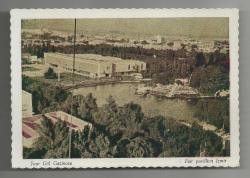 İZMİR FUAR İÇİ TEMALI 3 FARKLI KENARLARI TIRTIKLI KARTPOSTAL...