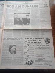 Selam Gazetesi - 6 12  Aralık 1998 Ulvi Alacakaptan - Nureddin Şirin - Fazilet Partisi Milletvekili Bülent Arınç - Eserleriyle Yaşayacak Bir Alim M. Asım Köksal - Avrupa'nın Abdullah Öcalan Konusunda Tavrı Netleşti - Jandarma Başörtülü Öğrencilere Saldırdı - Süleyman Demirel Onun Kod adı Bunalım - DSP Lideri Bülent Ecevit - Doğu Ve Güneydoğu'da Artan Faili Meçhul Olaylar - İsrail Ankara Atina Hattında