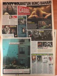 Milliyet Cadde Gazetesi , 11 Kasım 2011 , Zola Jesus, Muazzez Ersoy, Ece Uslu, Kate Moss, Carmen Dell'Orefice, Beyoncé, George Clooney, Alara Koçibey, Kıvanç Tatlıtuğ , Nebahat Çehre , Zola Jesus'un Konseri ve Karanlık Yüzü, Muazzez Ersoy'un Konser Tarihi, Ece Uslu ve Sevgilisi Serkan Senalp, Kate Moss'un Fotoğrafının Satışı, Sıtma Parazitine Karşı İlerleme, Nebahat Çehre'nin Valide Sultan Rolünde, Hüsnü Şenlendirici'nin Albümü ve Yaşamı, 