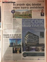 Milliyet Emlak Gazetesi , 11 Kasım 2011 , Altan Elmas, Ahmet Haluk Karabel, Esenyurt ,  Avrupalı KonutA Doyacak , 42 Katlı Bina İçin 43 Tonluk Saat , Depremzede İçin İlk Etapta 4 Bin Konut, Dünyanın En İyisi Olma Yarışına Girdi , Babil Kuleleri , Kristal Şehir , Maximoon , Bura Residence , Terrace Mix , Esenyurt'ta Değişim Rüzgarı ,  Piyasanın Nabzı, Aylin Yılmaz