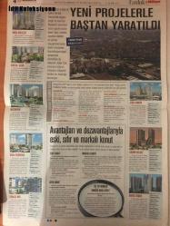 Milliyet Emlak Gazetesi , 11 Kasım 2011 , Altan Elmas, Ahmet Haluk Karabel, Esenyurt ,  Avrupalı KonutA Doyacak , 42 Katlı Bina İçin 43 Tonluk Saat , Depremzede İçin İlk Etapta 4 Bin Konut, Dünyanın En İyisi Olma Yarışına Girdi , Babil Kuleleri , Kristal Şehir , Maximoon , Bura Residence , Terrace Mix , Esenyurt'ta Değişim Rüzgarı ,  Piyasanın Nabzı, Aylin Yılmaz