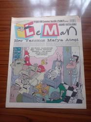 Leman Dergi Gazetesi - 19 Eylül 1998 - Vedat Özdemiroğlu - Galip Tekin - Nihat Genç - Her Yanımız Mafya Ateşi - Can Yücel - Yılmaz Güney Anma Gecesi - Hain Evlat Ökkeş - DYP Genel Başkanı Tansu Çiller Seçimlerde Oy Oranını Arttırmak İçin Dine İmana Sarıldı - Süleyman Demirel Ben Ford'a Köşkün Bahçesini Veririm - Mahsun Kırmızıgül - Daral Timsah