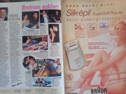 Süper Galaxy Haftalık Aktüalite Sinema Tiyatro Müzik ve Magazin Dergisi - 2000 Yılı - Sayı:28 - Gizem Özdilli - Deniz Akkaya - Hande Demir - İzzet Antebi - Seren Serengil - Veli Çelik - Şevval Sam - Muthat Can - Gizem Özdilli - Atilla Kaplakaslan - Yasemin Kozanoğlu - Emel Sayın - Umut Sezgin - İzel - Ömer Kavur - Sabahat Doğanyılmaz - Ekrem İşçimenler - Burcu Tunay - Cevat Kaya - Selin Toktay - Duygu Dikmenoğlu - Müge Cinman - Aysu Baçeoğlu - Ahmet Selçuk İlkan - Bumerang - Hande Yener - Teoman - Candan Erçetin - Emirkan - Athena - Duman - Hazal - Pelin Batu - Mustafa Altıoklar - Selim Eminoğlu - Yeşim Vatan - Melis Çiftçi - Sinan Kosif - Rezzan Denizman - Hakan Tankut - Murat Cevahiroğlu - Ahu Şentürk - Melek Yargıcı fotoğraf ve haberi - Dergi Tam Değildir Sadece 16 Sayfası Mevcuttur