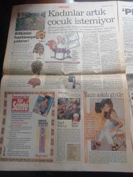Sabah Gazetesi - 18 Temmuz 1998 - O Hep Hayatımızdaki Kadın Türkan Şoray Yazı Dizisi - Sezen Aksu - Nilüfer - Hülya Avşar - Naomi Campbell - Fenerbahçe'de Son Dakika Okocha Gidiyor Uche Huzursuz - Galatasaray Paok Maçı Atvde- Kadir İnanır Benim İçin Özel - Amerika'da Tedavi Olan Milletvekilleri Kendi Paylarına Olan Yüzde 10'u Bile Ödemedi - Mustafa Kalemli Turban Yolsuzluğu - İslamcı Feminist Konca Kuriş Kaçırıldı