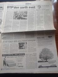 Sabah Gazetesi - 18 Temmuz 1998 - O Hep Hayatımızdaki Kadın Türkan Şoray Yazı Dizisi - Sezen Aksu - Nilüfer - Hülya Avşar - Naomi Campbell - Fenerbahçe'de Son Dakika Okocha Gidiyor Uche Huzursuz - Galatasaray Paok Maçı Atvde- Kadir İnanır Benim İçin Özel - Amerika'da Tedavi Olan Milletvekilleri Kendi Paylarına Olan Yüzde 10'u Bile Ödemedi - Mustafa Kalemli Turban Yolsuzluğu - İslamcı Feminist Konca Kuriş Kaçırıldı