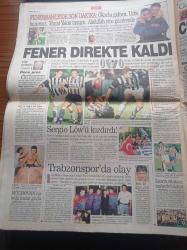 Sabah Gazetesi - 18 Temmuz 1998 - O Hep Hayatımızdaki Kadın Türkan Şoray Yazı Dizisi - Sezen Aksu - Nilüfer - Hülya Avşar - Naomi Campbell - Fenerbahçe'de Son Dakika Okocha Gidiyor Uche Huzursuz - Galatasaray Paok Maçı Atvde- Kadir İnanır Benim İçin Özel - Amerika'da Tedavi Olan Milletvekilleri Kendi Paylarına Olan Yüzde 10'u Bile Ödemedi - Mustafa Kalemli Turban Yolsuzluğu - İslamcı Feminist Konca Kuriş Kaçırıldı