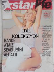 Star Life Haftalık Aktüalite Sinema Tiyatro Müzik ve Magazin Dergisi - 31 Ekim 1999 - Hande Ataizi - Hande Ataizi - Uğur Kirik - Seda Sayan - Mahsun Kırmızıgül - Yıldıray Gürgen - Arzu Yanardağ - Ergun Gündüz - Arzu Yanardağ - Mustafa Altıoklar - Yasemin Hanım - Müge Cinman - Funda Güngör - Kenan Doğulu - Deniz Akaya - Şebnem Dönmez - Reha Süren - Emel Müftüoğlu - Hüseyin Cankurtaran - Özgür Özgülgün - Familetto Yatak Reklamı - Canan Mutluer - Meral Konrad - Levent Özçoban - Ceyda Okay - Asu Emre - Cem Öcal - Özlem Selanik - Gülşah Dilek - Mehmet Çoru - Sabahat Doğan Yılmaz - Okan Bayülgen - Demet Sağıroğlu - Murat Başoğlu - Sevda Demirel - Mehmet Ali Yılmaz - Billur Kalkavan - Gönül Yazar - Ebru Akel - Berna Sağlam - Sema Çelebi - Gülay Avşar -Sedef Ertugan - Deniz Akkaya - Jale Yılmabaşar - Ece Özbek - Hülya Sözer - Erol Eyin - Burcu Çağrı - Ünal Küpeli - Şafak Sezer - Mükremin Çıtır fotoğraf ve haberi - Dergi Tam Değildir Sadece 22 Sayfası Mevcuttur