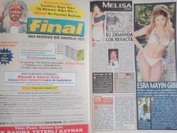 Star Life Haftalık Aktüalite Sinema Tiyatro Müzik ve Magazin Dergisi - 17 Ekim 1999 - Mehmet Ali Erbil - Okan Bayülgen - Ufuk Yıldırım - Ebru Yaşar - Şafak Karaman - Harika Avcı - Ozan Doğulu - Deniz Pulaş - Reyhan Karaca - Burak Karabacak - Eda Modoğlu - Melih Ekener - Ayşe Erbulak - Deniz Akkaya - Mehmet Ali Erbil - Okan Bayülgen - Teoman - Şebnem Dönmez - Hazım Başaran - Sinem Öztufan - Özlem Esmergül - Engin Ardıç - Yalçın Dümer - Pelin Batu - Aykut Kutluel - Sabahat Doğanyılmaz - Cem Baba - Familetto Uyku Setleri Reklamı - Coşkun Göğen - Nilüfer Açıkalın - Orhan Oğuz - Filiz Taçbaş - Melih Çardak - Ekrem Bora - Esra Balamir - Tanju Okan - Yasemin Kozanoğlu - Sarp Altıoklar - Selin Esinli - Ertuğrul Toplusoy - Şeilla Ovelya - Neşe Erberk - İpek Tanrıyar - Burcu Özaydınlı - Serra Merzeci - Maria Eliyeşil - Şebnem Çapa - Perin Atlas - Sibel Karakaşlı - Murat Cevahir - Selin Toktay fotoğraf ve haberi - Tam Takım Dergi