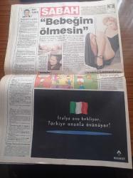 Sabah Gazetesi - 23 Eylül 1998 - Alaattin Çakıcı'ya Kaç Diyen Bakan Eyüp Aşık Çıktı - Recep Tayyip Erdoğan'ın Karar Günü - Fenerbahçe Juventus İle Anlaştı Dimas Fenerbahçe'ye Geliyor - Ateş Ünal Erzen'den Ezeli Rakiplerine Şok Suçlama - Şükrü Saraçoğlu'nun Statta Adı Var Ama Kulüpte Kaydı Yok - Meral Akşener İması - İşte Avcı Lakaplı Polis Şentürk Demiralp