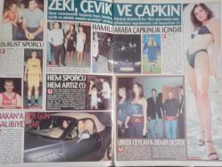 Star Life Haftalık Aktüalite Sinema Tiyatro Müzik ve Magazin Dergisi - 12 Eylül 1999 - Dilek Onat - Arzu Yanardağ - Mustafa Altıoklar - Tamer Oyguç - Celen Kılınç - Gökhan İleri - Eda Modoğlu - Selin Toktay - Sergen Yalçın - Sibel Ceylan - Bahattin Demir - Kaan Yakıphanoğulları - Şebnem Arda - Feraye Tanyolaç - Ziya Kürküt - Ece Uslu - Ufuk Köse - Hakan Aygün - Engin Ardıç - Defne Joy Foster - Esra Balamir - Ali Güven - Oktay Kaynarca - Ceyda Düvenci - Kaan Girgin - Deniz Akkaya - Şebnem Ferah - Emrah - Raj Capor - Mehmet Ali Erbil - Serdar Ortaç - Hilal Aslangiray - Yaşar Babataş - Özlem Yıldız - Önder Bekensir - Metin Şentürk - Melisa - Sertab Erener - Ferda Anıl - Mazhar Fuat Özkan - Mustafa Sandal - Alişan - Saruhan Hünel - Özge Şenocak - Derin Mermerci - Yasemin Kozanoğlu - İlknur Soydaş - Okan Bayülgen - Uğur Akdora - Gönül Billi - Uğur Kozanoğlu - Ertuğrul Toplusoy fotoğraf ve haberi - Tam Takım Dergi