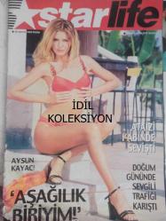Star Life Haftalık Aktüalite Sinema Tiyatro Müzik ve Magazin Dergisi - 30 Mayıs 1999 - Aysun Kayacı - Uğur Çelik - Hande Ataizi - Selin Toktay - Demet Sağıroğlu - Deniz Akel - Rafi Moreno - Pınar Eliçe - Ebru Gündeş - Tolga Rangaviz - Ali Aktuna - Turabi Genç - Neshan Mülazım - Günay İbicioğlu - Nilgün Belgün - Kayahan - Elif Çalışkan - Engin Ardıç - Didem Öner - Sema Şimşek - Burak Hakkı - Bendeniz - Yalçın Dümer - Emel Müftüoğlu - Yaprak Özdemiroğlu - Hüseyin kocadağ - Hülya Arık - Burcu Güden - Ufuk Yıldırım -Beyazıt Öztürk - Ayşegül Aldinç - Canan Kayacı - Aysun Kayacı - Yalçın Menteş - Uğur Ekşioğlu - Röne Somek - Mustafa Koç - Halil Bahçecioğlu - Hülya Avşar - Kaya Çilingiroğlu - Ali Saruhan - Cengiz Biber - Christina Schmach - Fehmi Zorlu - Tahir Taşkıran - Bülent Özgören - Ralf Bilir - Mustafa Koç - Fatih Çekirge - Heves Ekinci - Esin Moralıoğlu fotoğraf ve haberi - Dergi Tam Değildir Sadece 30 Sayfası Mevcuttur
