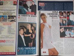 Star Life Haftalık Aktüalite Sinema Tiyatro Müzik ve Magazin Dergisi - 12 Aralık 1999 - Didem Öner - Bilge Kara - Sergen Yalçın - Tolga Rangaviz - Bilge Kara - Bilal İnci - Murat Ergun - Mesut Yılmaz - Siret Derman - Uğur Kozanoğlu - Güneş Taner - Kamil Taner - Engin Ardıç - Seda Sayan - Fatih Ürek - Stelyo - N'ayır N'olamaz fotoromanı - Hakan Ural - Tuba Önal - Metin Arolat - Mansur Ark - Gülman Somel - Selin Toktay - Selhan Aloğlu - Gökhan İleri - Ebru Destan - Meltem Ören - Selin Demiratar - Gülin Kirpikçioğlu - Hande Demirkol - Oğuz Kalkavan - İzzet Pinto - Billur Halat - Teo Kalyoncu - Işın Karaca - Metin Şen - Aslı Gümüşel - Şehrazat - Hilal Özdemir - Rutkay Aziz - Mehmet Ali Alabora - Sanem Çelik - Cem Baba - Buket Taşdelen - Simru Emek - Pelin Doğan - Ümit Boyner - Muazzez Ersoy fotoğraf ve haberi - Tam Takım Dergi