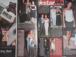 Star Life Haftalık Aktüalite Sinema Tiyatro Müzik ve Magazin Dergisi - 8 Ağustos 1999 - Özge Şenocak - Azra Arkın - Seren Serengil - Nevin Teoman - Önder Bekensir - Teoman Demir - Önder Bekensir - Alize Dinçkök - Başar Kozanoğlu - Ahmet Kozanoğlu - Vedat Aloğlu - Selhan Aloğlu - Eda Modoğlu - Derin Mermerci - Mehmet Özener - Hülya Avşar - Ahmet Hotiç - Ela Çubukçu - Engin Ardıç - Necla Murnuzoğlu - Ebru Şallı - Ozan Orhon - Sinem Güven - Metin Kap - Mehmet Aslantuğ - Arzum Onan - Güner Ümit - Meltem Ören - Cem Akçay - Atilla Taş - Reyhan Karaca - Aydın - Nil Ünal - Zerrin Özer - Kerim Tekin - Ahsen Aytekin - Aslı Berber - Ayşe Ege - Harika Avcı - Melis Ertüzün - Feriha Göksu - Esra Dop - İpek Tanrıyar - Esin Moralıoğlu - İbrahim Erkal - Melis Yamalıoğlu - Akşit Ersoy - Rita Fink - Altuğ Altay - Uğur Akdora - Abdullah Özmelek - Serdar Ortaç - Demet Sağıroğlu - Deniz Akkaya - ŞAfak Karaman - Mine Dinç fotoğraf ve haberi - Dergi Tam Değildir Sadece 26 Sayfası Mevcuttur