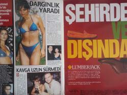 Star Life Haftalık Aktüalite Sinema Tiyatro Müzik ve Magazin Dergisi - 13 Haziran 1999 - Esra Balamir - Folligraft Fotoğraf Reklamı - Yağmur Şoray - Türkan Şoray - Özlem Nargas - Oksal Erev - Nazan Şoray - Hakan Alkoç - Atilla Saral - Ebru Gündeş - Sema Şimşek - Seda Sayan - Mehtap Saraç - Mehmet Ali Erbil - Zeynep Tokuş - Didem Taslan - Cem Nadiran - Saffet Arıkan - Muzi Karaata - Lumberjack Ayakkabı Reklamı - Motorola Telefon Reklamı fotoğraf ve haberi - Dergi Tam Değildir Sadece 6 Sayfası Mevcuttur