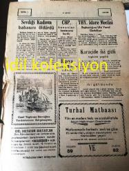 AMASYA DEMOKRAT ŞEHİR  YEREL TAŞRA BASINI -  ----30 Ocak 1959 Sayı :512---Mecliste 1 mahkum  affedildi-- Amerika yeni bir roket  fırlattı -Bir kadın 4 kişi tarafından  kaçırıldı --Amerikalı Atletizm Antrenörü Türkiye ye geliyor ---İstanbul da yeni zamlar --Kahire -Bağdat Çatışması Şiddetlendi --CHP  kanunlar komisyonu kurdu --Rusya Mısır 'a 3 deniz altı verdi --THY İdare Meclisi Başkanlığına Ulvi Yenal Getiriliyor -- Dr: Meşrur Hatay 'ın Din Alimlerimiz Tarafından  takdirle Karşılanan 