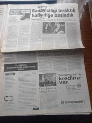 Sabah Gazetesi - 9 Kasım 1998 - Galatasaraylı Emre Belözoğlu Hastaneye Kaldırıldı - Fenerbahçe'de Operasyon - 2 Yıl Önce Öldürülen Ankara'nın Nesim Malki'si Olarak Tanınan Veli Sözdinler Dosyası Yeniden Açıldı - Sinemanın Kötü Adamı Erol Taş Yaşama Etti - Kuzey Irak'ta PKK'lı Avı