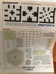 Milliyet Cumartesi Bulmaca Gazetesi , 5 Kasım 2011 , Zeka Oyunları, Kakuro, Sudoku, Güncel Bulmaca, Kolay bulmaca, Uzman Bulmaca, Sözcük Yerleştirmece, Zeka Oyunları, Çapraz Bağlar, Mozaik , Futoshıkı , Hadise , Teoman
