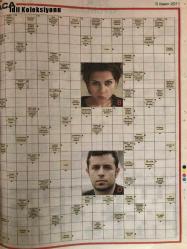 Milliyet Cumartesi Bulmaca Gazetesi , 5 Kasım 2011 , Zeka Oyunları, Kakuro, Sudoku, Güncel Bulmaca, Kolay bulmaca, Uzman Bulmaca, Sözcük Yerleştirmece, Zeka Oyunları, Çapraz Bağlar, Mozaik , Futoshıkı , Hadise , Teoman