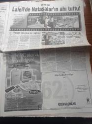 Sabah Gazetesi - 13 Temmuz 1998 - Dünya Horozu Alkışlıyor - Fransa 98 Dünya Kupası'nda Şampiyon Fransa Oldu - Ronaldo Taktiği Tutmadı - Mahsun Kırmızıgül Yıkılmadım Ayaktayım - Galatasaray'da Gözler Emre Belözoğlu'nda Berna Laçin - Nataşa'nın Ahı - Mesut Yılmaz Ve Ailesinin Bodrum Keyfi - Sarıyer Belediye Başkanı'nın Özel Kalem Müdürü Nurbaki Karadeniz Öldürüldü -  Özkaymak Holding Rum Mezarlığı Yüzünden Aldığı Oteli Geri Verdi