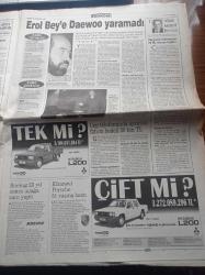 Sabah Gazetesi - 12 Temmuz 1998 - Fransa 98 Dünya Kupası Finali Brezilya Fransa - Beşiktaş'tan Gol Yağmuru - MÜSİAD Başkanı Erol Yarar'ın Da Ortak Olduğu Daewoo Otolarının Temsilcisi OMC Otomotiv Battı - DTP Yüzde 30'a Razı - İnternet'te İlk Dünya Güzeli Eda Ataş - Süleyman Demirel - Hüsamettin Cindoruk