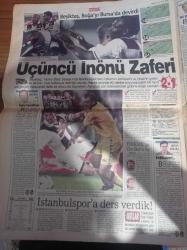 Sabah Gazetesi - 27 Eylül 1998 - Monica Lewinsky Modası - Üçüncü İnönü Zaferi - Toshack'tan Cimbom'a Taş - Alaattin Çakıcı'nın Yaptığı Tarife Göre En Güçlü Enişte Adayı DYP'li Meral Akşener'in Ağabeyi Nihat Gürer - Avrupa İle Pazarlık Gümrük Birliği Masaya Yatırılıyor - Mehmet Barlas Zaman Gazetesi'nden de Ayrıldı - Meral Akşener Alaattin Çakıcı Ve Halasını Tanımam - Mesut Yılmaz'a Özel Bir Madalya