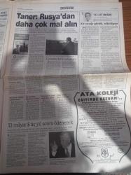 Sabah Gazetesi - 26 Ağustos 1998 - Yargıtay Başsavcısı Vural Savaş - Fantezi Seksi Besler - Alparslan Türkeş'in Sırları Yazı Dizisi - Trabzonspor UEFA'ya Erken Veda Etti - Fenerbahçe Göteborg'u Eledi - Elvir Baliç - Victoria's Secret - Arzum Onan - Mehmet Aslantuğ - Refah Partisi'nin Kayıp 1 Trilyonu Bulmak İçin Uzman Ekip Kuruldu -   Fazilet Partisi Lideri Recai Kutan - Yeraltı Dünyasının 80'li Yıllardaki Etkili İsmi Bekir Çelenk - Güneş Taner'e Rus Basınından Övgü