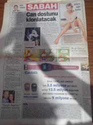 Sabah Gazetesi - 26 Ağustos 1998 - Yargıtay Başsavcısı Vural Savaş - Fantezi Seksi Besler - Alparslan Türkeş'in Sırları Yazı Dizisi - Trabzonspor UEFA'ya Erken Veda Etti - Fenerbahçe Göteborg'u Eledi - Elvir Baliç - Victoria's Secret - Arzum Onan - Mehmet Aslantuğ - Refah Partisi'nin Kayıp 1 Trilyonu Bulmak İçin Uzman Ekip Kuruldu -   Fazilet Partisi Lideri Recai Kutan - Yeraltı Dünyasının 80'li Yıllardaki Etkili İsmi Bekir Çelenk - Güneş Taner'e Rus Basınından Övgü