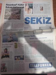 Sabah Gazetesi - 25 Ağustos 1998 - Hasankeyf'i Kültür Bakanı İstemihan Talay Kurtaracak - Beşiktaş Basın Sözcüsü Cenk Koray Ateş Püskürdü Hakem Ali Uluyol Düdüğü Bıraksın - Alpaslan Türkeş'in Sırları Yazı Dizisi - Fenerbahçe Göteborg Maçı - Kırmızı Pasaportu Veren MİT'çi Yavuz Ataç Alaattin Çakıcı'nın Kızkardeşinin Nikah Şahidi Çıktı - Maliye Bakanı Zekeriya Temizel