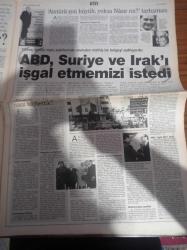 Sabah Gazetesi - 25 Ağustos 1998 - Hasankeyf'i Kültür Bakanı İstemihan Talay Kurtaracak - Beşiktaş Basın Sözcüsü Cenk Koray Ateş Püskürdü Hakem Ali Uluyol Düdüğü Bıraksın - Alpaslan Türkeş'in Sırları Yazı Dizisi - Fenerbahçe Göteborg Maçı - Kırmızı Pasaportu Veren MİT'çi Yavuz Ataç Alaattin Çakıcı'nın Kızkardeşinin Nikah Şahidi Çıktı - Maliye Bakanı Zekeriya Temizel