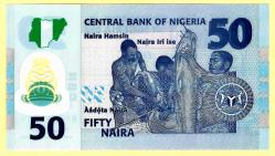 NİJERYA Nigeria 50 Naira 2023 P-40m UNC ÇİL