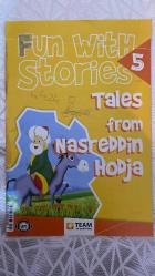 FUN WİTH STORIES 5  4 ADET KİTAP