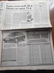 Milliyet Gazetesi - 4 Aralık 1998 - Yargıcın Kızı Özlem Onat DHKP-C de - Sibel Can Gözaltında - Galatasaray Juventus Maçı Olaysız Geçti - Fransa Apo'ya Lüks Hayat Yaşatan İtalya'ya Tam Bir Hukuk Dersi Verdi Alaattin Çakıcı'ya İade - Bülent Arınç Kolay Yılmam - Mısır Devlet Başkanı Hüsnü Mübarek Savaşı Önledim