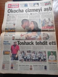 Milliyet Gazetesi - 31 Temmuz 1998 - Tarkan Vatanıma Canım Feda - Galatasaraylı Filipescu'ya Çifte Talip - Mirsad Türkcan Yıldız Olacak - Okocha Çizmeyi Aştı - Tansu Çiller'in Annesi Muazzez Çiller - DTP'de Refaiddin Şahin Krizi - Bill Clinton Zorda - ABD'de Monica Lewinsky Skandalı - Gökova Termik Santrali Durmadı - Sansürün Adı RTÜK - Seçime Rekor Oy 488 Milletvekili Nisan'da Seçime Evet Dedi