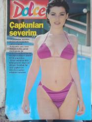Dolce Haftalık Aktüalite Sinema Tiyatro Müzik ve Magazin Dergisi - 21 Kasım 1999 - Demet Şener - Kartal Makarna Reklamı - Tat Mayonez Reklamı - Berna Demir - Gül Kavran - Tilda Tezman - Ali Özgentürk - Nurettin Hasman- Güliz Hasman - Şefik Özbek - Ömer Dinçkök - Kaya Sabancı - Esin Maraşlıoğlu - Celal Çapa - Ersoy Çetin - İlknur Soydaş - Mehmet Özener - Bekir Saçar - Adnan Oktar - Nesrin İlter - Güllü Aybar - Rifat Edin - Banu Can - Ulvi Akıncı - Doreen Stoikova - Murat Erbelger - Dilek Erbelger -Sevin Zorlu - Zeki Küçükberber - Tarkan - Malkoç Sualp - Victoria Sualp - Eti Abu - Hande Korgül - Gabi Abut - Zerrin Arbaş - İvet Soysal - Ogan Soysal - Doğan Gönül - Sona Cessar - Güngör Denizaşan - Güler Yaşar - Harika Yardımcı - Gamze Kar fotoğraf ve haberi - Dergi Tam Değildir Sadece 12 Sayfası Mevcuttur